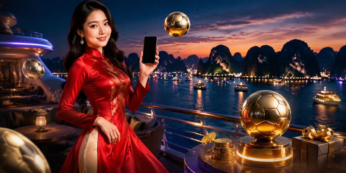 Cổ động viên bóng đá tại vịnh Hạ Long theo dõi trận đấu qua điện thoại