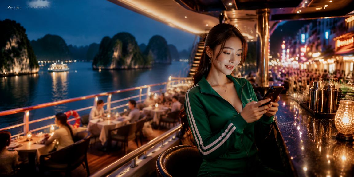 Người dùng truy cập trung tâm trợ giúp z10x trên điện thoại tại vịnh Hạ Long
